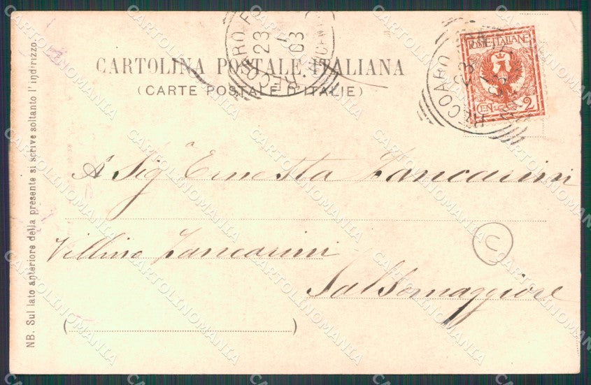 Vicenza Recoaro cartolina QT2552 – retro