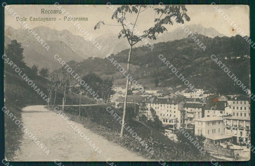 Vicenza Recoaro PIEGHINE ANGOLINO SCOLLATO cartolina QT2554 – fronte