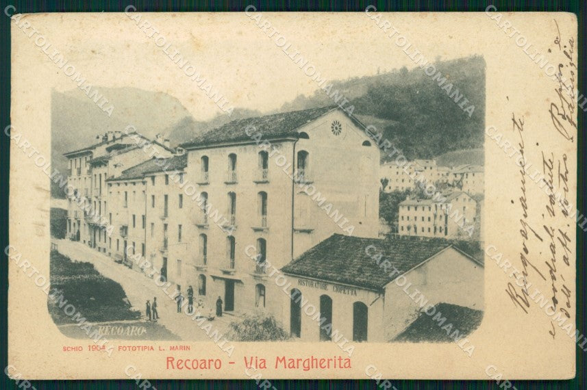 Vicenza Recoaro cartolina QT2574 – fronte