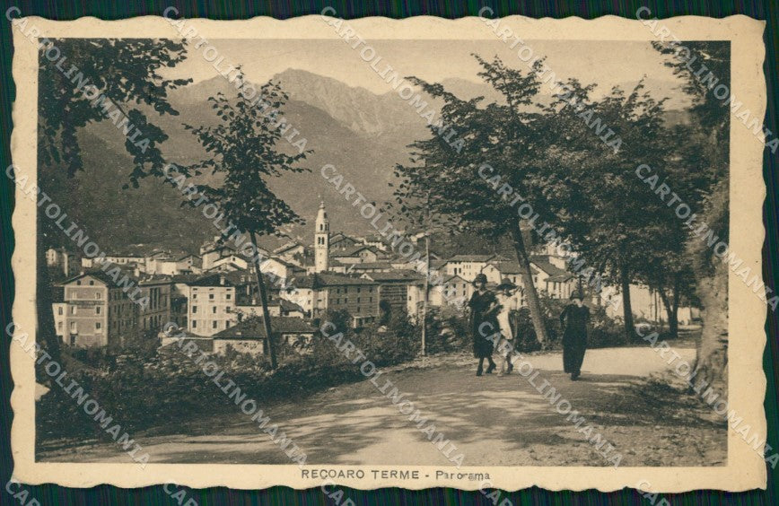 Vicenza Recoaro Terme PIEGHINA cartolina QT2576 – fronte
