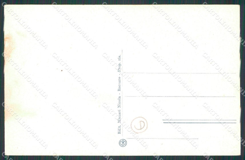 Vicenza Recoaro Municipio cartolina QT2578 – retro
