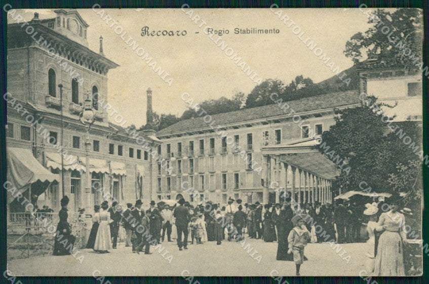 Vicenza Recoaro Regio Stabilimento cartolina QT2579 – fronte