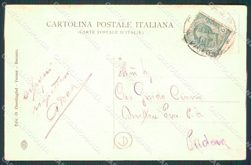 Vicenza Recoaro Regio Stabilimento cartolina QT2579 – retro