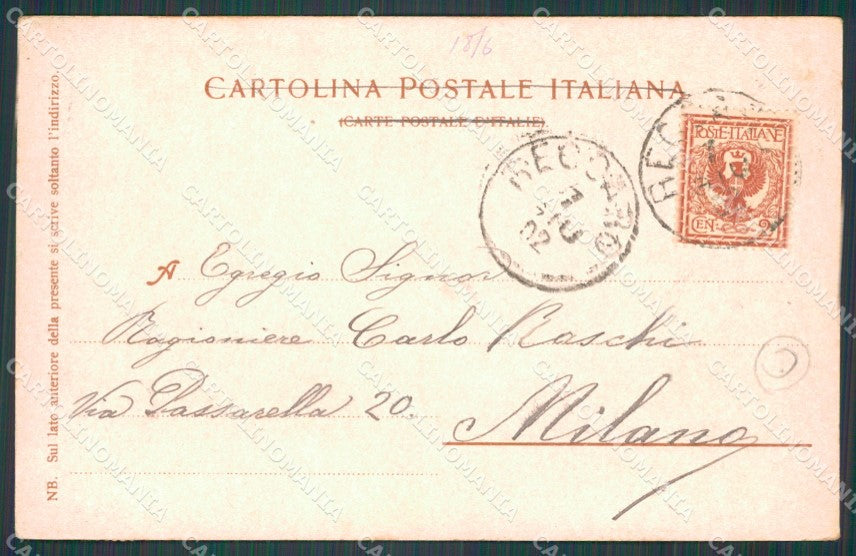 Vicenza Recoaro cartolina QT2581 – retro