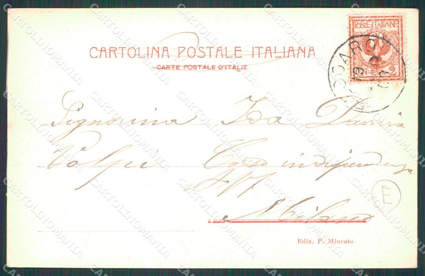 Vicenza Recoaro Municipio cartolina QT2585 – retro