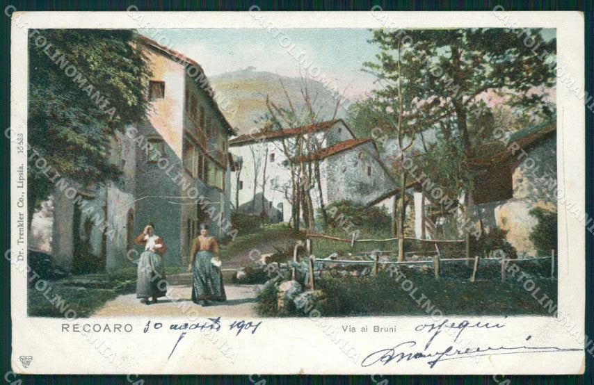 Vicenza Recoaro cartolina QT2595 – fronte