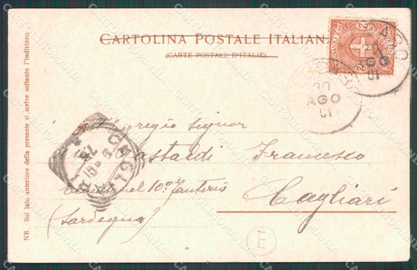 Vicenza Recoaro cartolina QT2595 – retro
