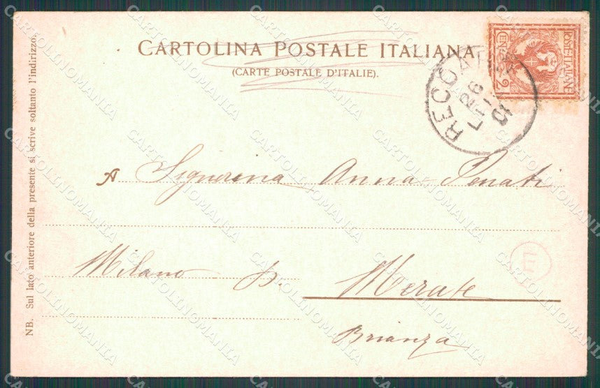 Vicenza Recoaro Rifugio di Campogrosso Cai cartolina QT2596 – retro