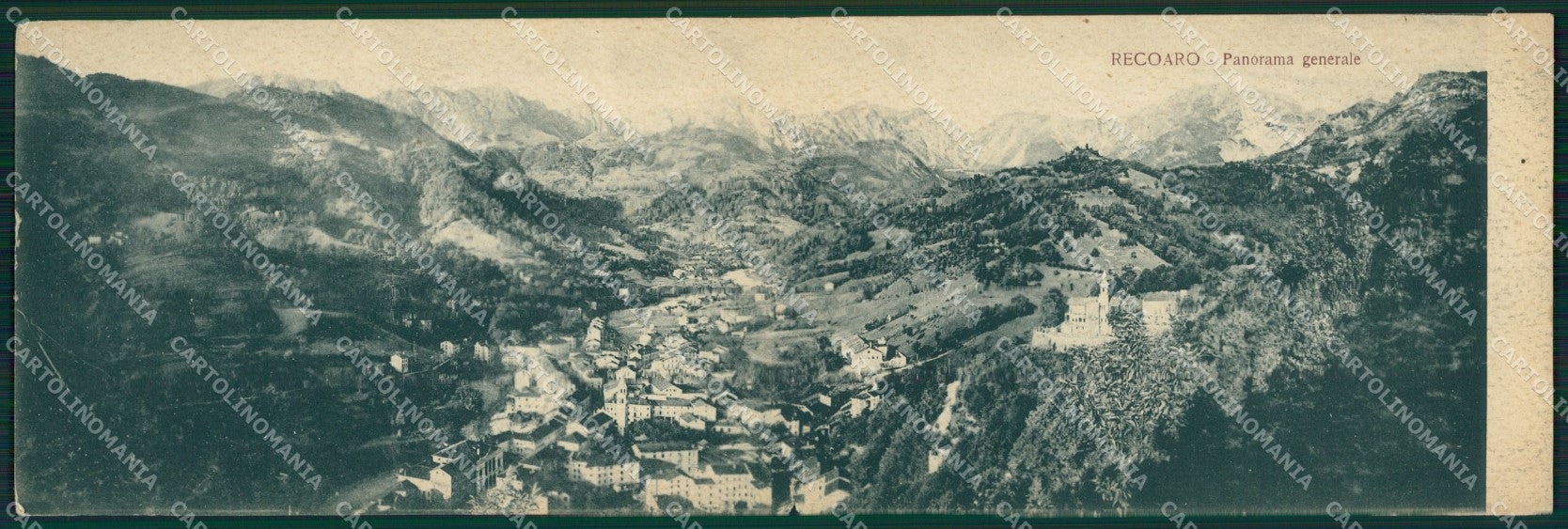 Vicenza Recoaro Doppia cartolina QT2599 – fronte