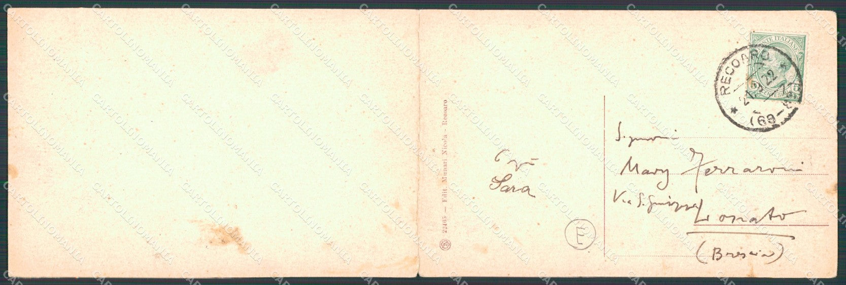 Vicenza Recoaro Doppia cartolina QT2599 – retro