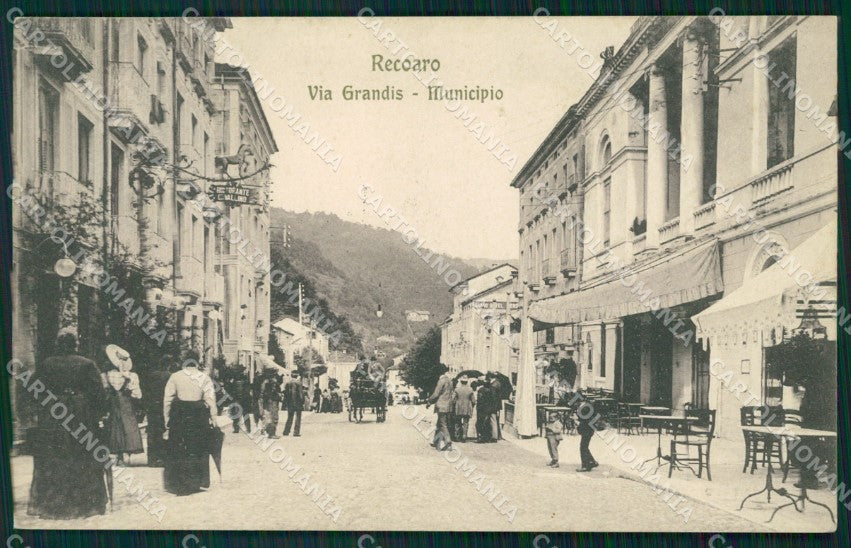 Vicenza Recoaro Municipio cartolina QT2607 – fronte