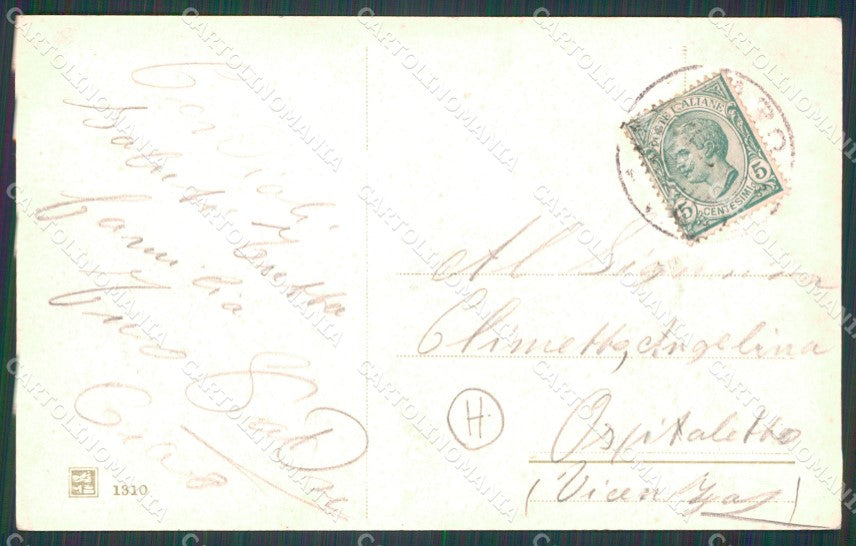 Vicenza Recoaro Municipio cartolina QT2607 – retro