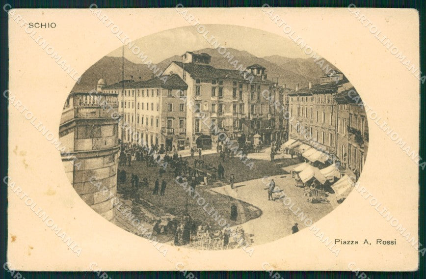 Vicenza Schio MACCHIE cartolina QT2611 – fronte