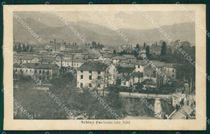 Vicenza Schio PIEGHINA cartolina QT2613 – fronte