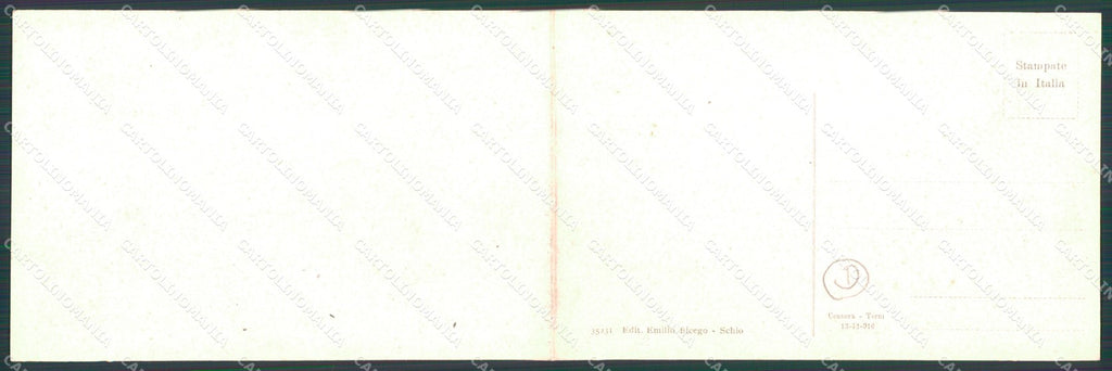 Vicenza Schio Doppia cartolina QT2614 – retro