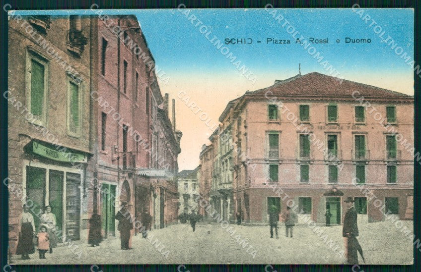 Vicenza Schio cartolina QT2616 – fronte