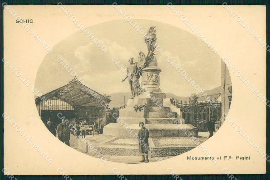 Vicenza Schio cartolina QT2617 – fronte