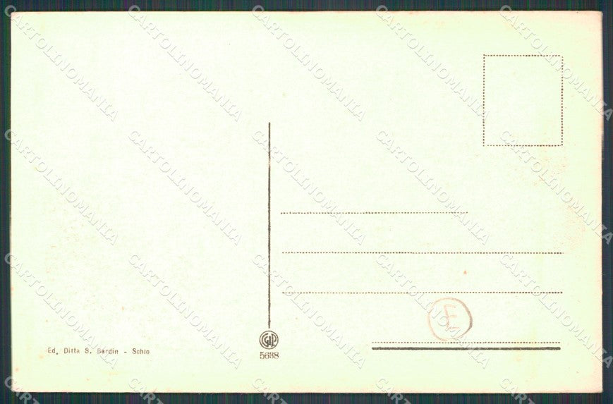Vicenza Schio cartolina QT2617 – retro