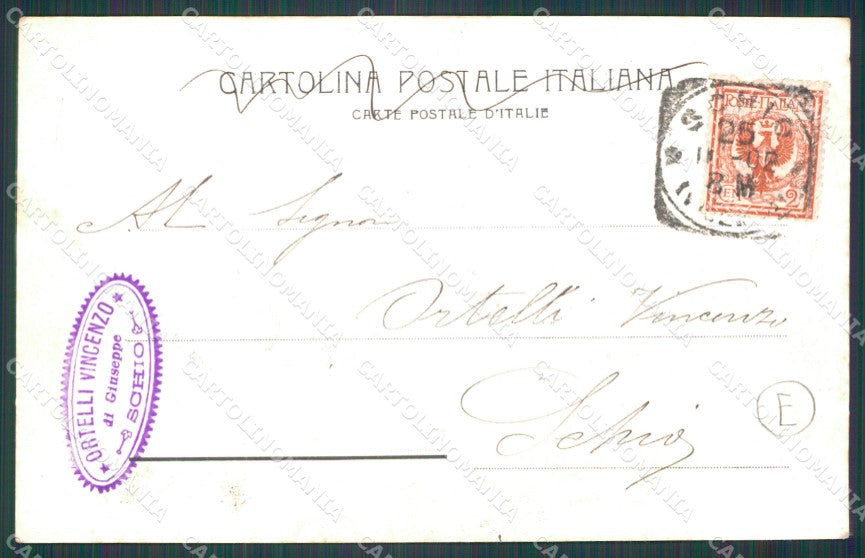 Vicenza Schio cartolina QT2618 – retro