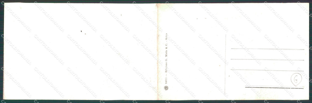 Vicenza Schio Lato Ovest Doppia cartolina QT2619 – retro