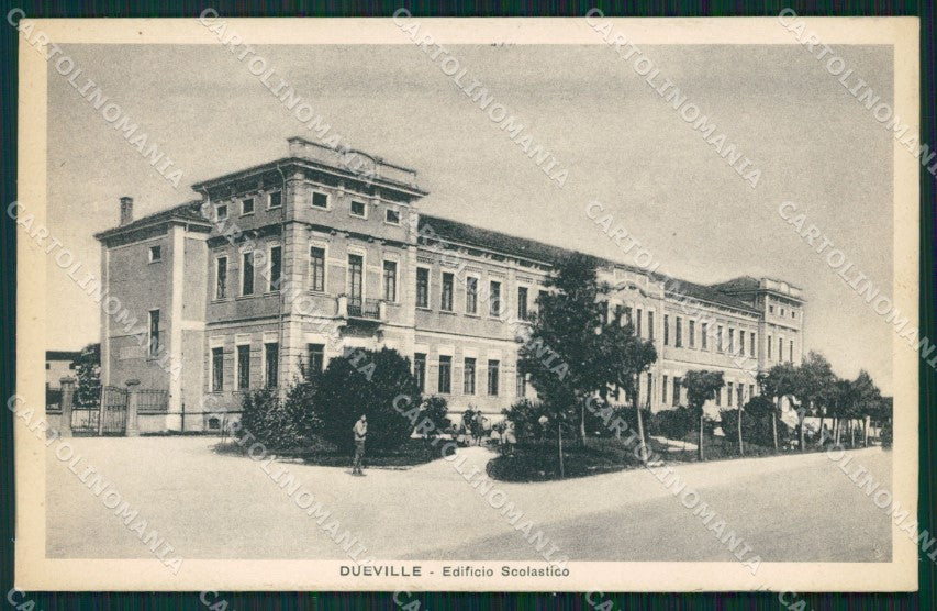 Vicenza Dueville Scuola PIEGHINA cartolina QT2633 – fronte