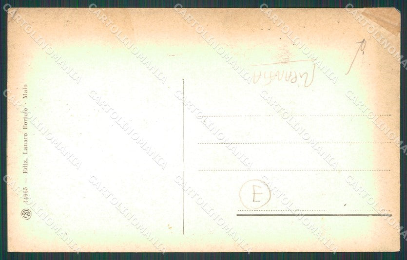 Vicenza Malo ABRASA RIPARATA cartolina QT2634 – retro