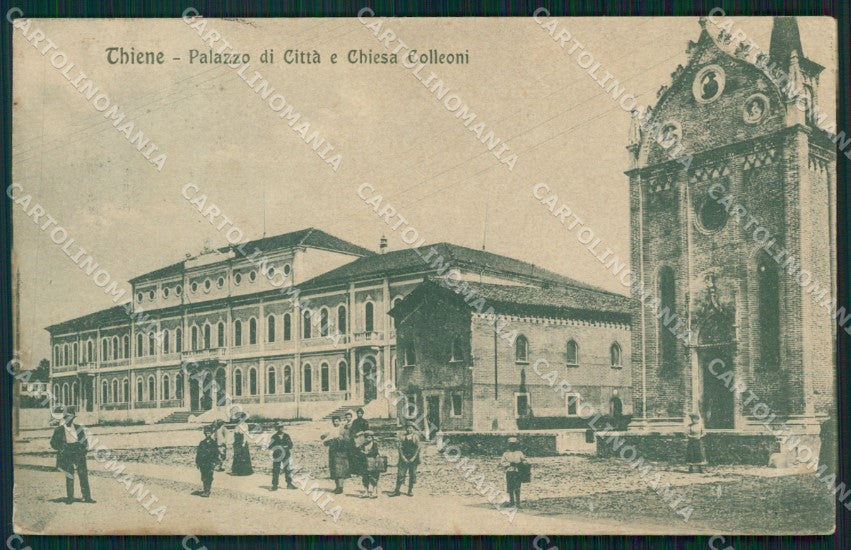 Vicenza Thiene MACCHIE cartolina QT2644 – fronte