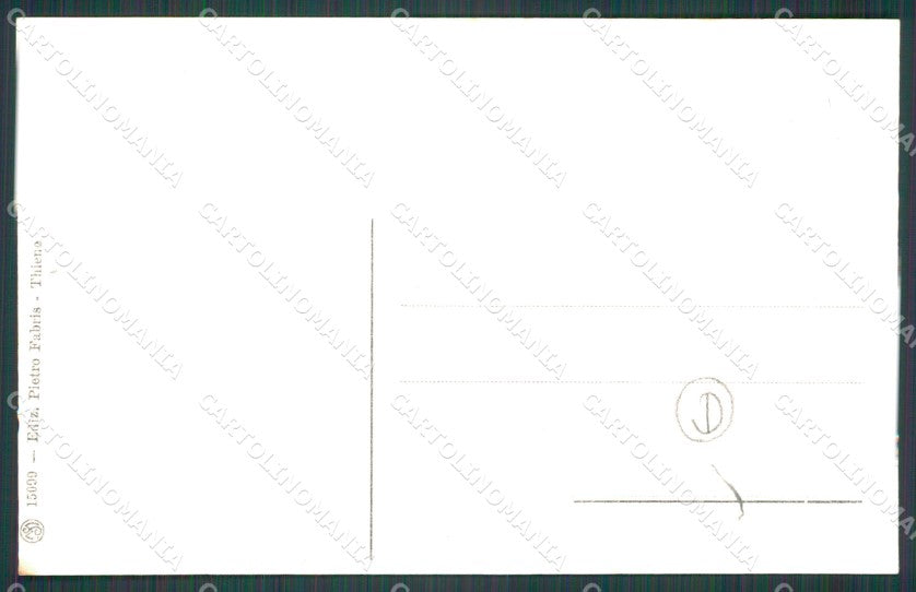 Vicenza Thiene cartolina QT2647 – retro