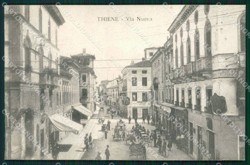 Vicenza Thiene PIEGA cartolina QT2651 – fronte