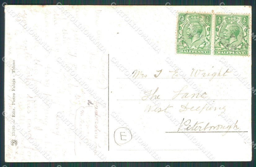 Vicenza Thiene cartolina QT2652 – retro