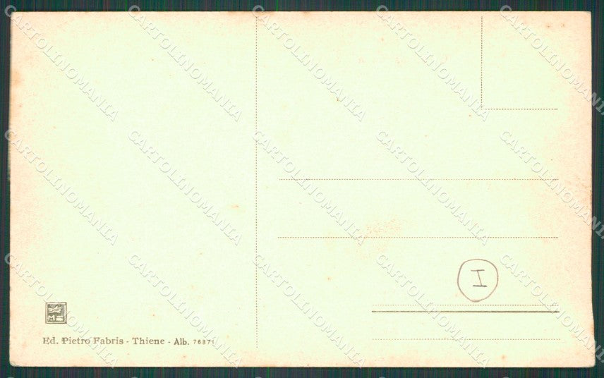 Vicenza Thiene cartolina QT2657 – retro