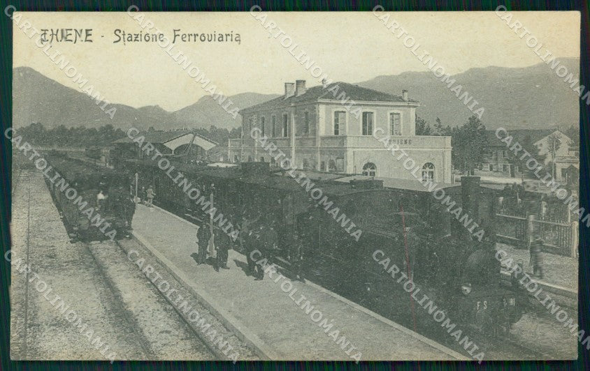 Vicenza Thiene Stazione Treno cartolina QT2660 – fronte