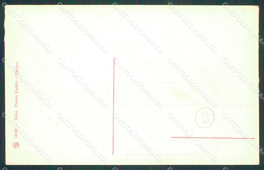 Vicenza Thiene Stazione Treno cartolina QT2662 – retro