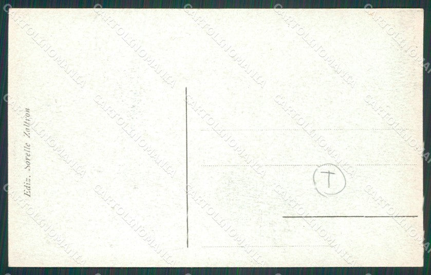 Vicenza Thiene Stazione Treno cartolina QT2663 – retro