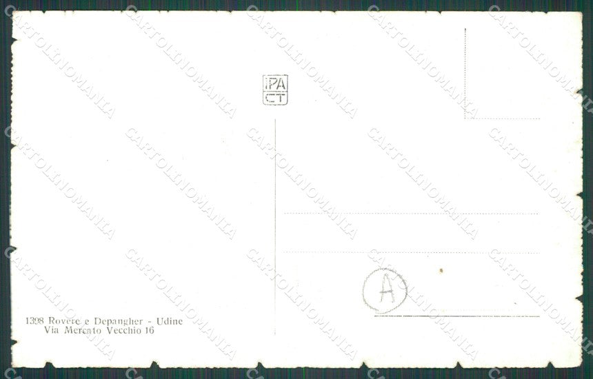Udine Città cartolina QT2666 – retro
