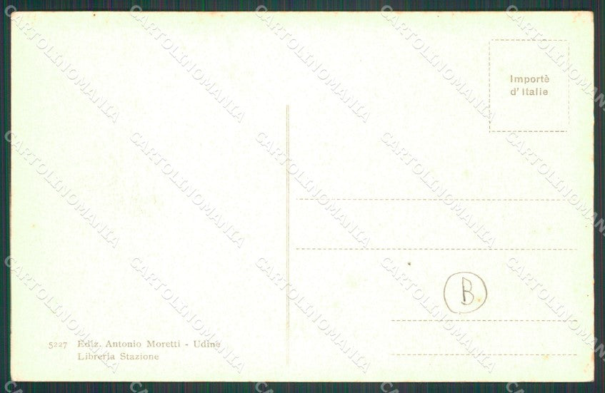 Udine Città cartolina QT2675 – retro