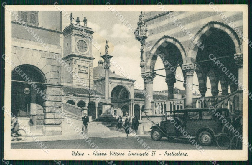 Udine Città Auto cartolina QT2685 – fronte
