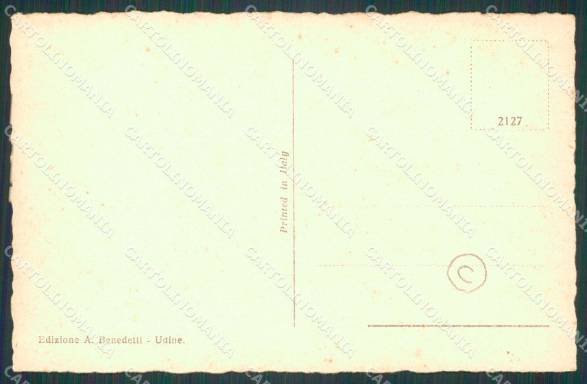 Udine Città cartolina QT2730 – retro