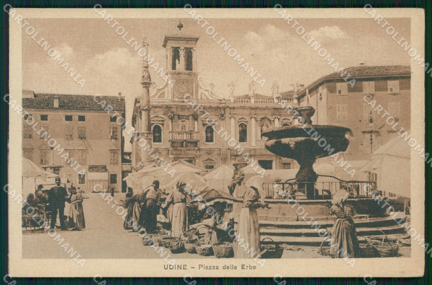 Udine Città Mercato cartolina QT2771 – fronte