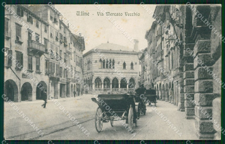 Udine Città Carrozze cartolina QT2808 – fronte