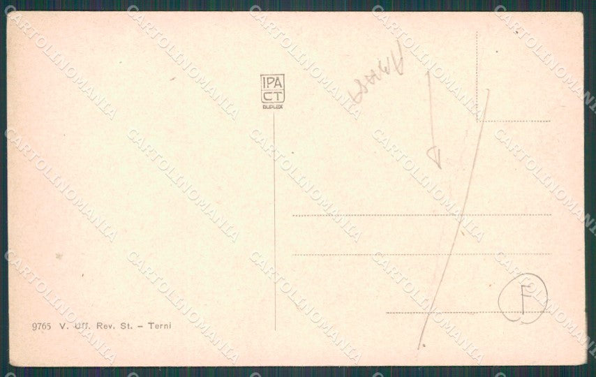 Udine Città Presa di Trento e Trieste ABRASA PIEGATA cartolina QT2825 – retro