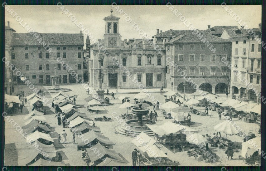 Udine Città Mercato cartolina QT2838 – fronte