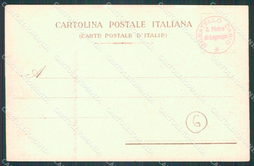 Udine Città Caccia al Daino Militari cartolina QT2850 – retro