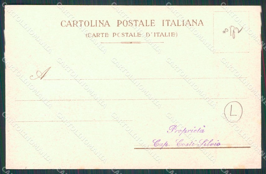 Udine Città Caccia al Daino Militari cartolina QT2858 – retro