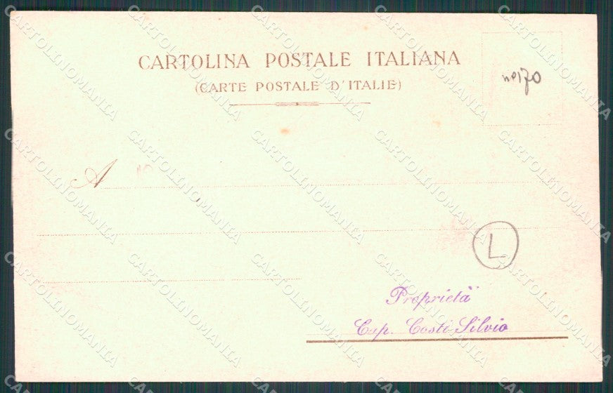 Udine Città Caccia al Daino Militari PIEGHINA cartolina QT2861 – retro
