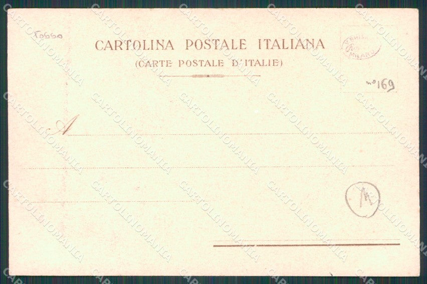 Udine Città Caccia al Daino Militari cartolina QT2865 – retro