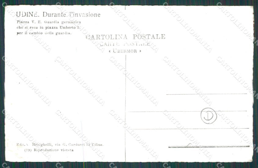 Udine Città Foto cartolina QT2868 – retro