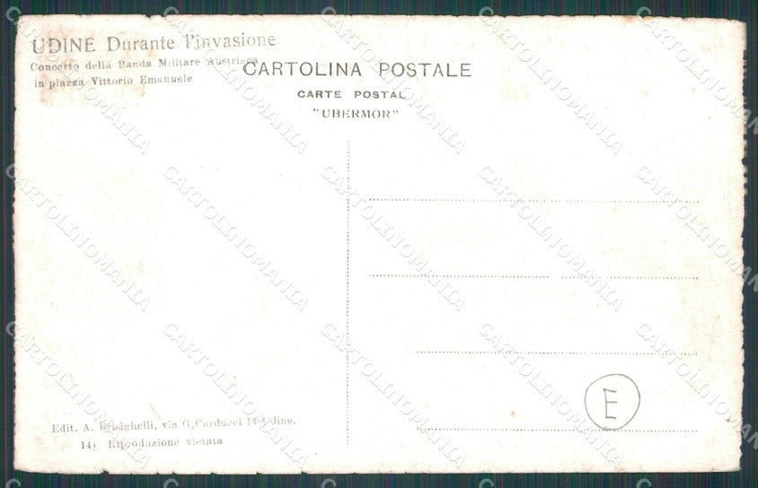 Udine Città Militari Foto cartolina QT2876 – retro