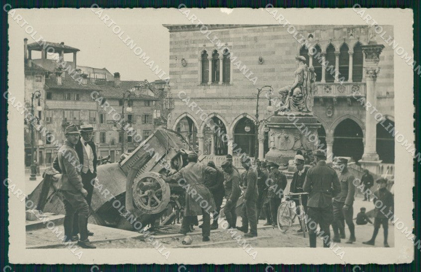 Udine Città Autocarro Militare Foto cartolina QT2877 – fronte
