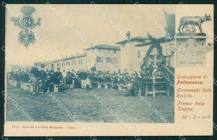 Udine Palmanova Militari cartolina QT2892 – fronte